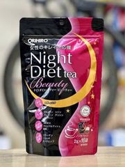 Trà Giảm Cân Collagen Orihiro Night Diet Tea 16 Túi Lọc - Hỗ Trợ Giảm Cân và Bổ Sung Collagen Cho Làm Đẹp Da