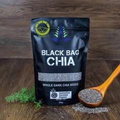 Hạt Chia Đen 500g - Dinh Dưỡng Tốt Cho Sức Khỏe, Thực Phẩm Chức Năng Tự Nhiên, Hạt Giàu Omega 3 và Chất Xơ