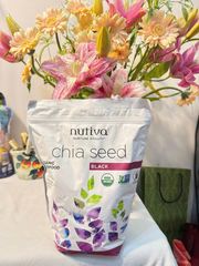 Hạt Chia Dinh Dưỡng Giàu Omega3 Canxi Nutiva Organic 907g – Bổ dưỡng, Tốt tim mạch