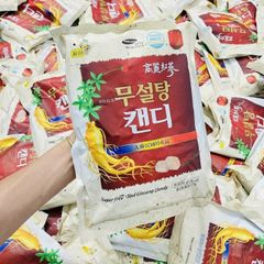 Kẹo Sâm Không Đường Red Ginseng HQ 500g - Bổ Dưỡng, Giảm Mệt Mỏi, Sản Phẩm Sức Khỏe Tuyệt Vời