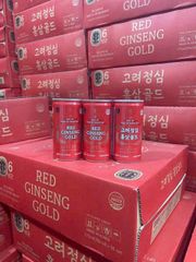 Nước Hồng Sâm Lon Gold Jeong Thùng 24 Lon - Giải Khát Bổ Dưỡng, Tăng Cường Năng Lương, Thích Hợp Cho Sức Khỏe
