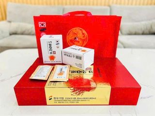 Nước Đông Trùng Hạ Thảo Nongzinsicphum Hàn Quốc Hộp Giấy Đỏ 60 Gói - Tăng cường sức khỏe, bổ dưỡng, hỗ trợ năng lượng