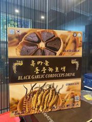 Nước Tỏi Đen Đông Trùng JEONG WON Hàn Quốc 30 Gói – Tăng miễn dịch, Bổ dưỡng
