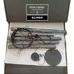 Chuông gió phong thuỷ nhạc thiền cao cấp size 80 cm, chuông gió treo cửa chữa lành, trị liệu 432HZ