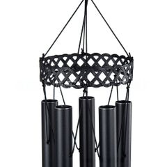 Chuông gió phong thuỷ nhạc thiền cao cấp size 80 cm, chuông gió treo cửa chữa lành, trị liệu 432HZ
