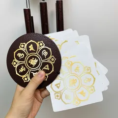 Miếng dán lá gió của chuông gió nhạc thiền phong thuỷ siêu bền