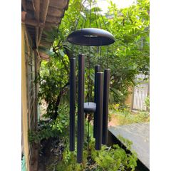 Chuông gió phong thuỷ nhạc thiền 6 thanh lớn 92 cm cao cấp, trang trí sân vườn và ban công