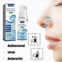 Nước Biển Sâu Xịt Mũi Dạng Phun Sương Cho Người Lớn - Giảm Ngạt Mũi, Khô Rát Mũi Tứcc Thiì - Ann Toànn Dịu Nhẹ