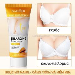 Kem Nở Ngực Upsize Tăng Vòng 1 Tinh Chất Đu Đủ Và Dầu Dừa Breast Cream 60G Nâng Ngực Nở Nang Săn Chắc