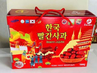 Táo Đỏ Hàn Quốc Samsung 1kg (Hộp Đỏ) – Giàu Dinh Dưỡng, Giải Độc, Ngon Lành và Bổ Dưỡng Cho Sức Khỏe