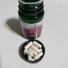 VEGAN - Vitamin D3&K2 hãng Swanson 60 viên - Hỗ trợ xương khớp chắc khỏe