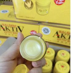 Dầu Xoa Bóp Cù Là Vàng Aktiv Con Ó - Giảm Đau Nhức, Tăng Cường Sức Khỏe, Ấm Cơ Thể