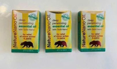 Dầu Xoa Bóp Con Gấu Naturenano Oil 8ml - Giảm Đau, Thư Giãn Nhanh Chóng, Sản Phẩm Chăm Sóc Sức Khỏe Tự Nhiên
