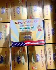 Dầu Xoa Bóp Con Gấu Naturenano Oil 8ml - Giảm Đau, Thư Giãn Nhanh Chóng, Sản Phẩm Chăm Sóc Sức Khỏe Tự Nhiên