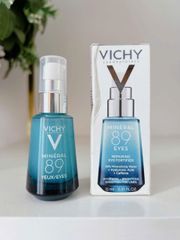 Serum Vichy Mineral 89 Eyes 15ml - Dưỡng Ẩm và Làm Mịn Vùng Mắt Hiệu Quả - Kem Dưỡng Mắt 