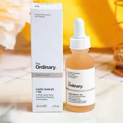 Serum The Ordinary Lactic Acid 5% + HA 30ml - Tẩy Da Chết Nhẹ và Làm Sáng Da - Chăm Sóc Da Mặt Từ Thương Hiệu Uy Tín
