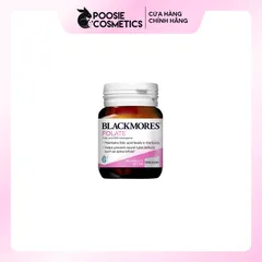Viên uống Blackmores Folate 500mcg axit folic cho bà bầu Úc 90 viên