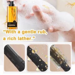 Dầu gội NHÂN SÂM tươi mọc tóc dầu gội chống rụng tóc300ml giảm rụng tóc Mọc Tóc Nhanh kiểm soát Làm mới và kiểm soát dầu