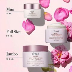 Kem Dưỡng Da Fresh Rose Strengthening Damask 50ml - Cấp Ẩm, Làm Dịu Da, Chăm Sóc Da Mặt Chất Lượng 
