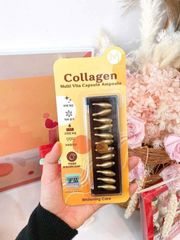 Serum JM Whitening Care Collagen Tươi 12 Viên - Chăm Sóc Sáng Da, Đàn Hồi Da, Dưỡng Da Hiệu Quả
