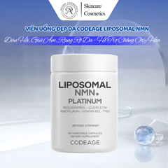 Viên Uống Đẹp Da Codeage Liposomal NM Platinum - Cải Thiện Độ Đàn Hồi, Giữ Ẩm, Rạng Rỡ Da Tự Nhiên, Hỗ Trợ Chống Oxy Hóa