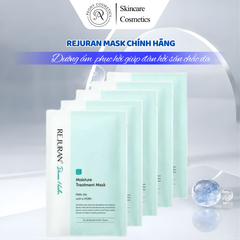 Mặt Nạ Rejuran Moisture Treatment Mask hộp 5 miếng- dưỡng ẩm phục hồi cho làn da săn chắc đàn hồi da nhập khẩu chính hãng