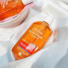 Sữa Rửa Mặt Neutrogena Oil-Free Acne Wash 269ml - Kiềm Dầu, Ngừa Mụn Hiệu Quả, Sản Phẩm Chăm Sóc Da Tốt Vượt Trội
