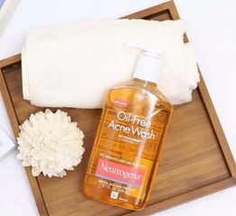 Sữa Rửa Mặt Neutrogena Oil-Free Acne Wash 269ml - Kiềm Dầu, Ngừa Mụn Hiệu Quả, Sản Phẩm Chăm Sóc Da Tốt Vượt Trội
