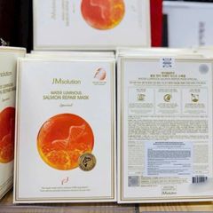 Mặt Nạ Trứng Cá Hồi JMsolution (5 Miếng) - Phục Hồi Da, Làm Sáng Mịn Da, Dưỡng Ẩm Hiệu Quả