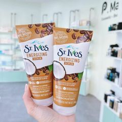 Sữa Rửa Mặt St.Ives Coconut Coffee 170g - Làm Sáng Da, Sạch Nhờn, Chiết Xuất Dừa & Cà Phê tự nhiên, Dưỡng ẩm, Đẹp Da