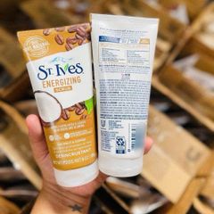 Sữa Rửa Mặt St.Ives Coconut Coffee 170g - Làm Sáng Da, Sạch Nhờn, Chiết Xuất Dừa & Cà Phê tự nhiên, Dưỡng ẩm, Đẹp Da