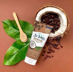 Sữa Rửa Mặt St.Ives Coconut Coffee 170g - Làm Sáng Da, Sạch Nhờn, Chiết Xuất Dừa & Cà Phê tự nhiên, Dưỡng ẩm, Đẹp Da