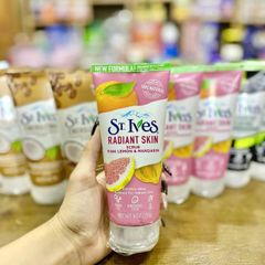 Sữa Rửa Mặt St.Ives Acne Control 170g - Dưỡng Da, Giảm Mụn, Chiết Xuất Chanh, Đào Tự Nhiên, Làm Sạch Sâu