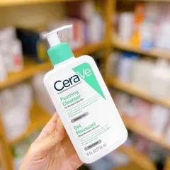 Sữa Rửa Mặt CeraVe Foaming Cleanser 236ml - Sạch Dầu, Dưỡng Ẩm Không Khô Da, Sản Phẩm Chăm Sóc Da Chuyên Sâu