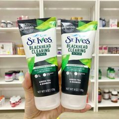 Sữa Rửa Mặt St.Ives Trà Xanh 170g - Loại Bỏ Mụn Đầu Đen, Làm Dịu Da, Chăm Sóc Da Hàng Ngày