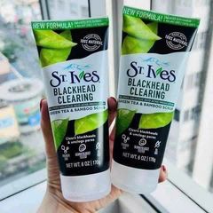 Sữa Rửa Mặt St.Ives Trà Xanh 170g - Loại Bỏ Mụn Đầu Đen, Làm Dịu Da, Chăm Sóc Da Hàng Ngày