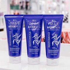 Sữa Rửa Mặt Hatomugi Acne Care 130g - Giảm Mụn, Sạch Sâu, Dành Cho Da Dầu và Nhạy Cảm