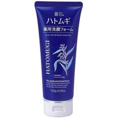 Sữa Rửa Mặt Hatomugi Acne Care 130g - Giảm Mụn, Sạch Sâu, Dành Cho Da Dầu và Nhạy Cảm