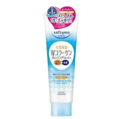 Sữa rửa mặt Kose Softymo Collagen 220g – làm sạch, căng bóng