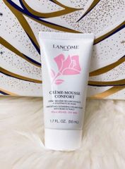 Sữa Rửa Mặt Lancome Creme Mousse Confort Creamy Foaming 50ml – mềm mịn, cấp ẩm