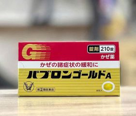 Viên uống cảm cúm Nhật Taisho Pabron 210v - Giảm ho sốt, thông mũi hiệu quả cho sức khỏe mùa lạnh