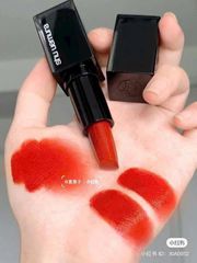 Son Shu Uemura 590 – Son Môi Cam Cháy Mềm Mại, Thương Hiệu Đẳng Cấp cho Làn Da Rực Rỡ, Trang Điểm Thời Thượng