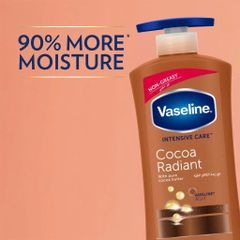 Dưỡng Thể Vaseline Cocoa Radiant 725ml - Dưỡng Ẩm Sâu, Giúp Da Mềm Mịn và Rạng Rỡ