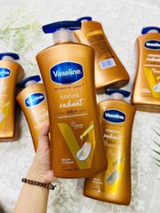 Dưỡng Thể Vaseline Cocoa Radiant 725ml - Dưỡng Ẩm Sâu, Giúp Da Mềm Mịn và Rạng Rỡ