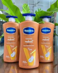 Dưỡng Thể Vaseline Cocoa Radiant 725ml - Dưỡng Ẩm Sâu, Giúp Da Mềm Mịn và Rạng Rỡ