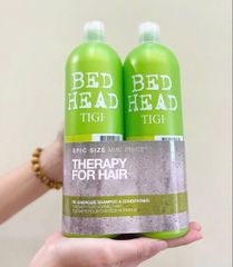 Combo Gội Xả Tigi Bed Head Re-Energize - Phục Hồi Tóc Sáng Khỏe, Duy Trì Độ Ẩm và Sạch Nhẹ, Mỹ Phẩm Cao Cấp
