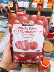 Cherry Sấy Khô Kirkland 567g - Nguyên liệu dinh dưỡng tự nhiên, chua ngọt tốt cho tiêu hóa, món ăn vặt tuyệt vời cho sức khỏe