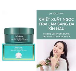 Mặt nạ mắt JM Solution Marine Pearl 60pcs - Giảm thâm, cấp ẩm cho da, sản phẩm làm đẹp cao cấp từ Hàn Quốc