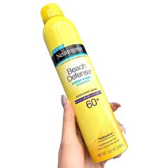 Xịt Chống Nắng Neutrogena Beach Defense SPF 60+ 240g - Bảo Vệ Da, Chống Nắng Hiệu Quả, Thích Hợp Cho Bãi Biển