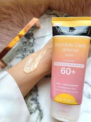 Kem Chống Nắng Neutrogena Invisible Daily Defense Lotion 88ml - Bảo Vệ Da Hàng Ngày, Không Nhờn Rít, Chống Nắng Hiệu Quả